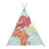 Sunny Play Tent World Map Multicolour