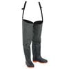 vidaXL Hip Waders Dark Green Size 41