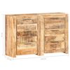 vidaXL Drawer Cabinet 118x33x75 cm Solid Mango Wood