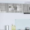 vidaXL Kitchen Cabinet Grey Sonoma 80 x 31 x 40 cm Engineered Wood