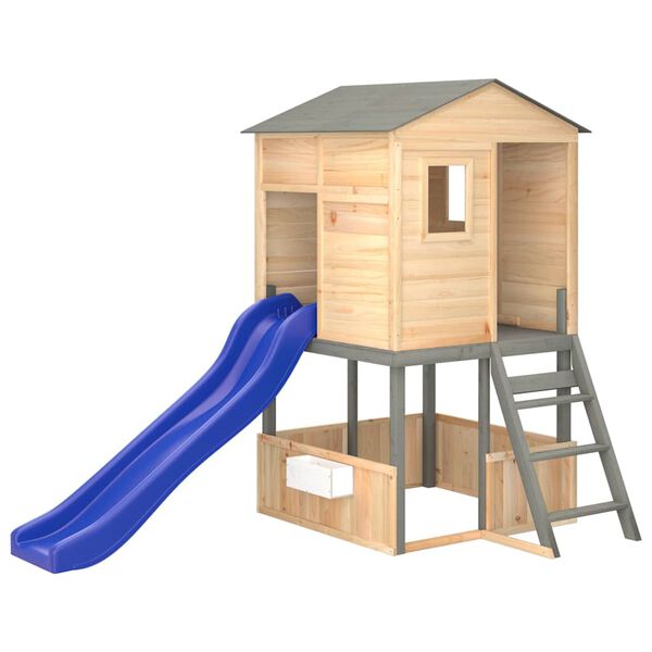 vidaXL Outdoor Playset Solid Wood Fir