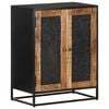 vidaXL Sideboard 60x35x75 cm Rough Mango Wood