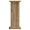 vidaXL Plant Stand Artisan Oak 33x33x80 cm Engineered Wood