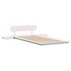 vidaXL Bed Frame White 90 x 200 cm Wood
