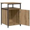 vidaXL Bedside Cabinet Artisan oak Engineered Wood