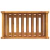 vidaXL Garden Planter with Liner 54x31x30 cm Solid Wood Acacia