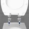 CORNAT Toilet Seat with Soft-close PREMIUM 3 Duroplast White