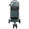 vidaXL Folding Pet Stroller Green 78 x 54 x 101 cm 600D Oxford fabric