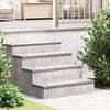vidaXL Stair Tread Rectangular 4 pcs Silver 60 x 20 cm Aluminium