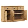 vidaXL Sideboard with Drawers VIGO 113x40x75 cm Solid Wood Pine