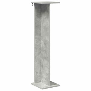vidaXL Plant Stand Concrete Grey 25 x 25.5 x 100.5 cm Engineered Wood