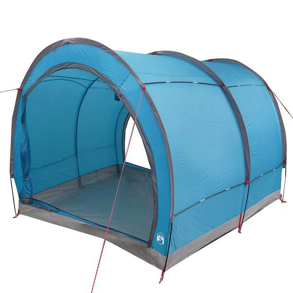 vidaXL Bike Storage Tent with Roof Blue 256 x 222 x 182 cm