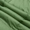 vidaXL Winter Duvet Quilted Green 200 x 240 cm Microfiber