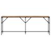 vidaXL Console Table Old Wood 200 x 29 x 75 cm