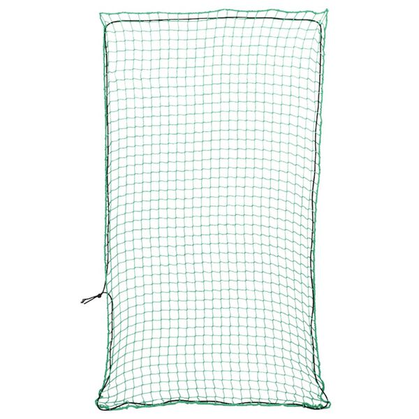 vidaXL Trailer Net with Elastic Rope Green 4.5x2.5 m PP