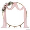 vidaXL Wedding Arch Light Brown 224 x 80 x 220 cm Solid Pine Wood