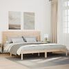 vidaXL Extra Long Bed Frame without Mattress 200x210 cm Solid Wood