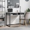vidaXL Desk with Storage Grey Sonoma 100 x 50 x 75 cm Engineered Wood