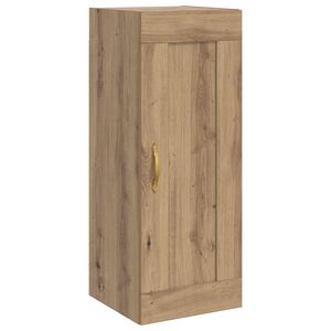 vidaXL Wall Cabinet Artisan Oak 34.5 x 34 x 90 cm Engineered Wood