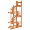 vidaXL Flower Stand 60x25x130 cm Solid Wood Fir