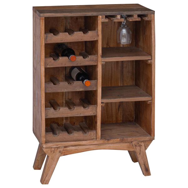 vidaXL Rack Brown 60 x 30 x 90 cm Solid Reclaim Wood