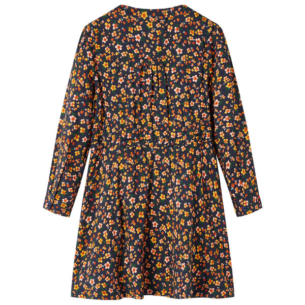 Kids' Dress with Long Sleeves Navy 140