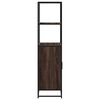 vidaXL Highboard Brown Oak 68x35x139 cm Engineered Wood and Metal
