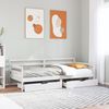 vidaXL Daybed with Drawers without Mattress 80x200 cm Solid Wood