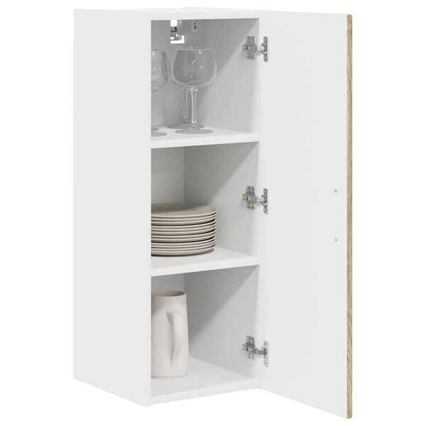 vidaXL Kitchen Cabinet with Storage Kalmar Sonoma Oak 30 x 31 x 80 cm