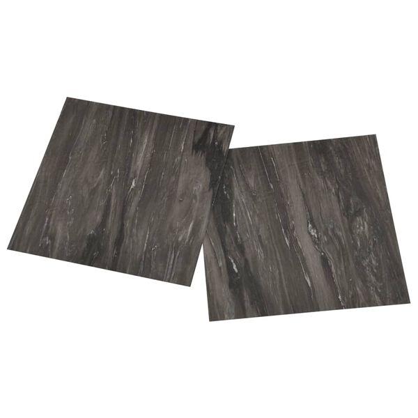 vidaXL Self-adhesive Flooring Planks 20 pcs PVC 1.86 m² Dark Grey