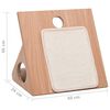 vidaXL Cat Scratcher Triangle with Sisal Scratching Mats 40 cm