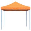 vidaXL Party Tent Folding Orange 292 x 292 x 315 cm Oxford Fabric