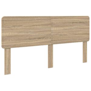 vidaXL Headboard Sonoma Oak Engineered wood