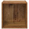 vidaXL Wall Cabinet Old Wood 37 x 37 x 37 cm Engineered Wood
