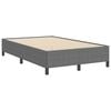 vidaXL Box Spring Bed Light Grey 120 x 200 cm Velvet