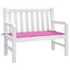 vidaXL Garden Bench Cushion Pink 120 x 50 x 4 cm Oxford fabric
