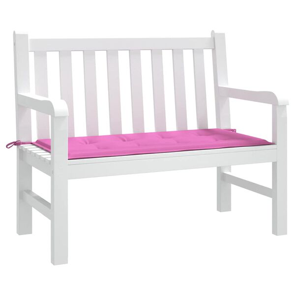 vidaXL Garden Bench Cushion Pink 120 x 50 x 4 cm Oxford fabric