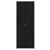 vidaXL Highboard 2 pcs Black Oak 70 x 42.5 x 185 cm