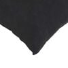 vidaXL Sofa Pillows 2 pcs Black 50 x 30 cm Corduroy Fabric