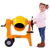 Polesie Wader 8 Piece Play Cement Mixer Set Orange Polypropylene XXL