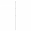 vidaXL Metal Replace Headboard White 90 cm