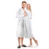 vidaXL Unisex Terry Bathrobe 100% Cotton White L