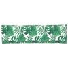 vidaXL Pallet Cushion for Bench Floral Leaf pattern 140 x 40 x 8 cm