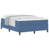 vidaXL Bed Frame Blue 160 x 200 cm Corduroy fabric