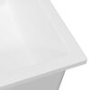 vidaXL Kitchen Sink White 38 x 44 x 20 cm Granite