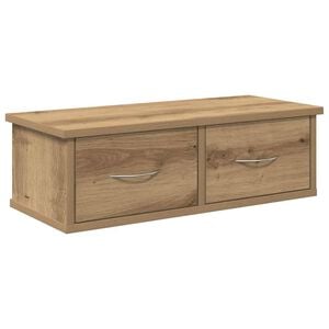 vidaXL Wall Cabinet Artisan Oak 60x26x18,5 cm Engineered Wood