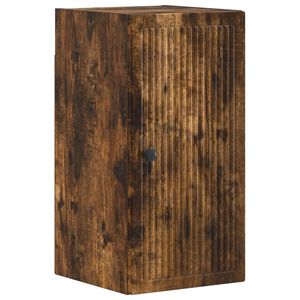 vidaXL Bathroom Wall Cabinet EDE Smoked Oak 30 x 31 x 59 cm