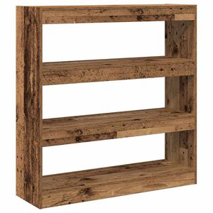 vidaXL Book Cabinet Old wood 100 x 30 x 103 cm Engineered Wood