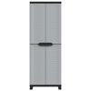 vidaXL Plastic Cabinet 65x45x181 cm
