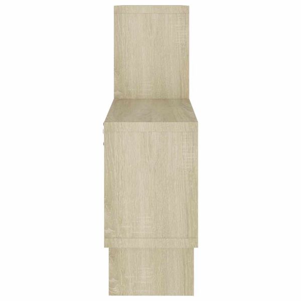 vidaXL Car-shaped Wall Shelf Sonoma Oak 82x15x51 cm Engineered Wood